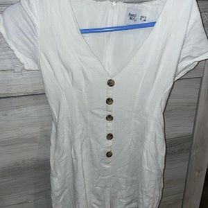 Womens Princess Polly white romper